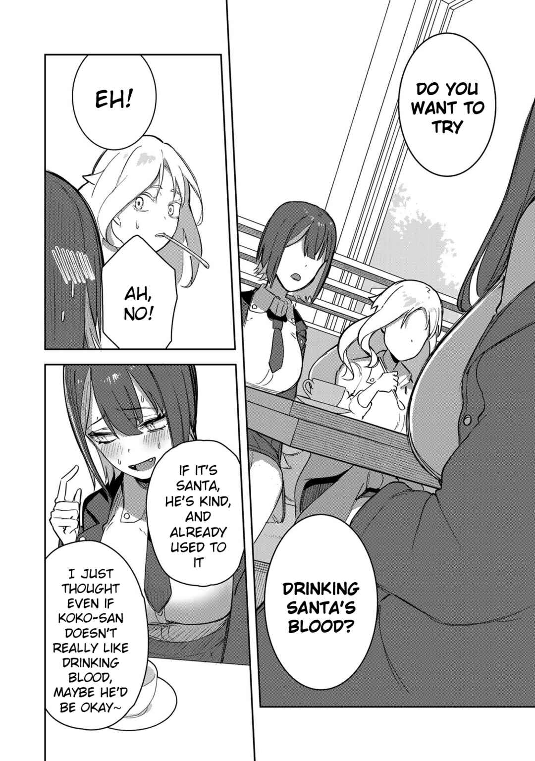 Page 14 Chapter 4 Kyuuketsuki-san wa Chitoraretai
