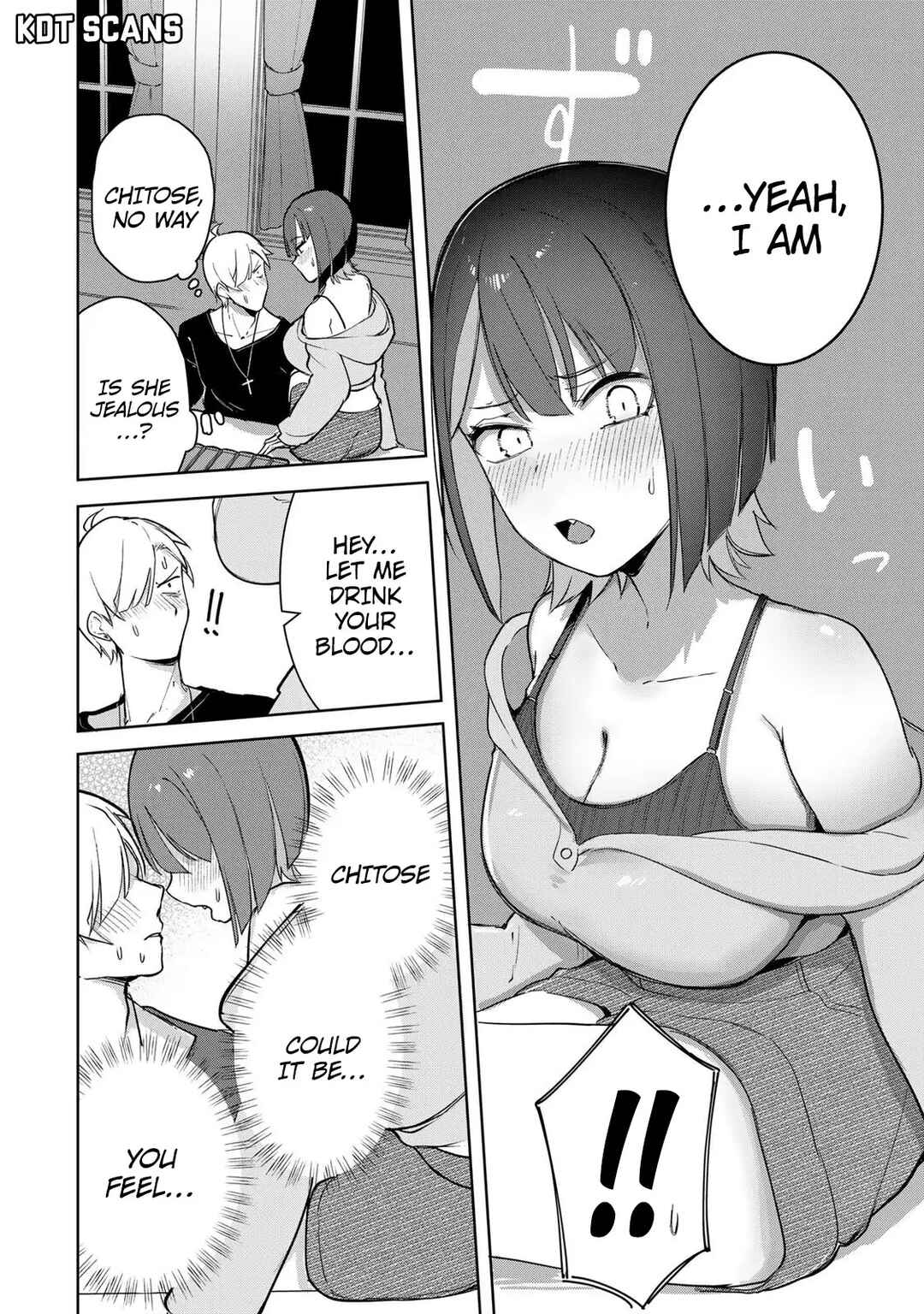 Page 13 Chapter 9 Kyuuketsuki-san wa Chitoraretai