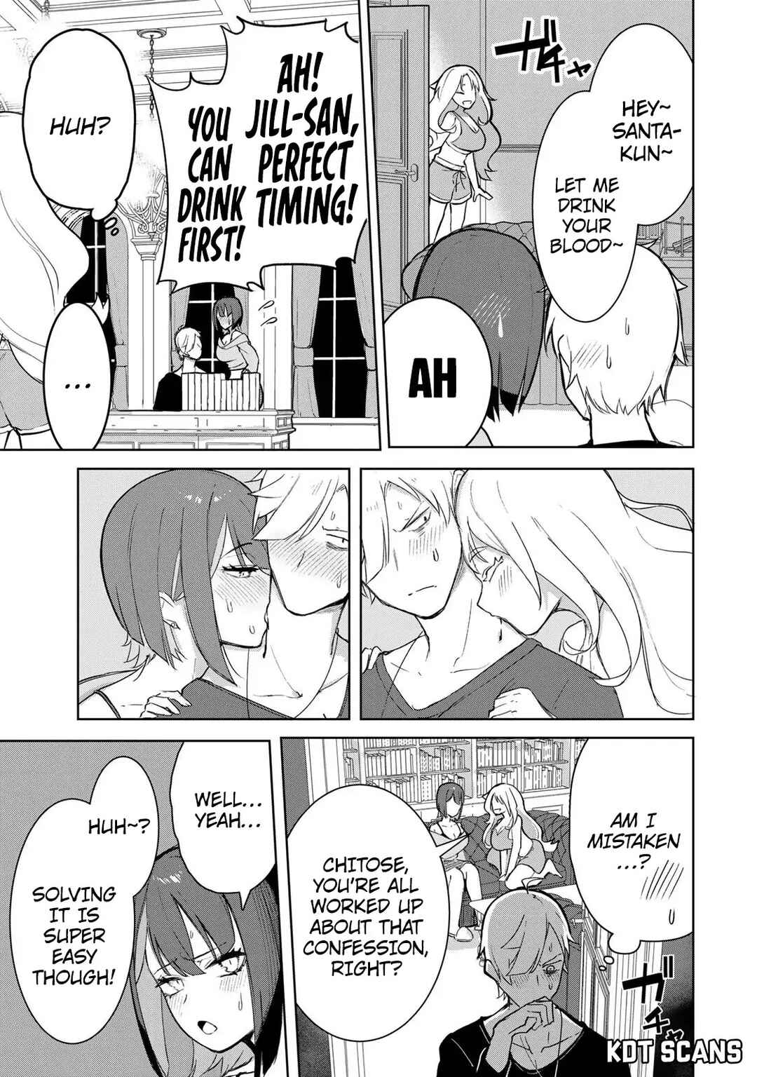 Page 14 Chapter 9 Kyuuketsuki-san wa Chitoraretai