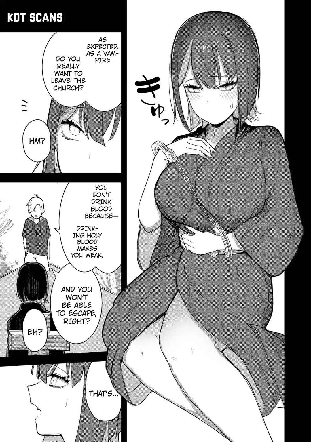Page 12 Chapter 6 Kyuuketsuki-san wa Chitoraretai