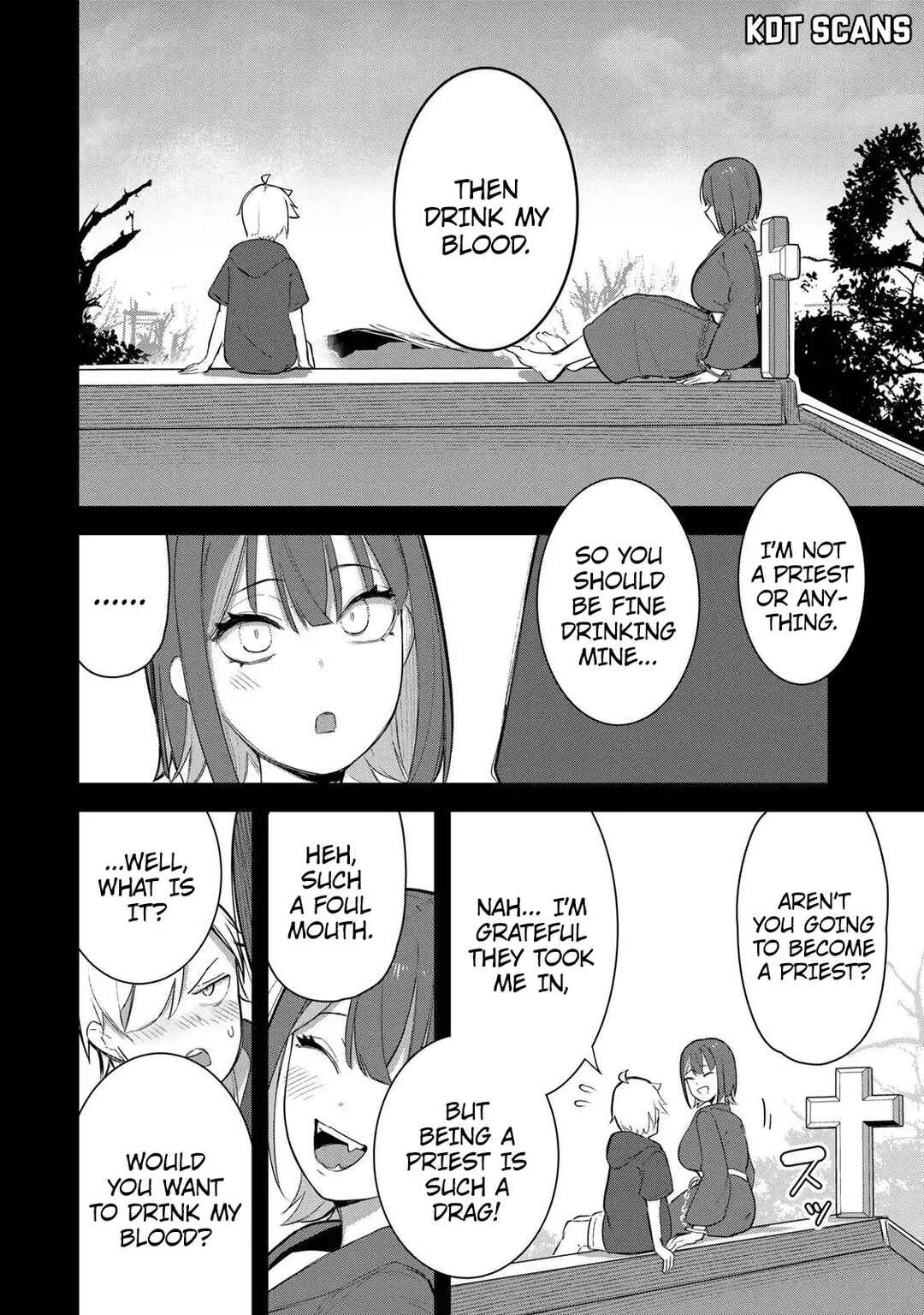 Page 13 Chapter 6 Kyuuketsuki-san wa Chitoraretai