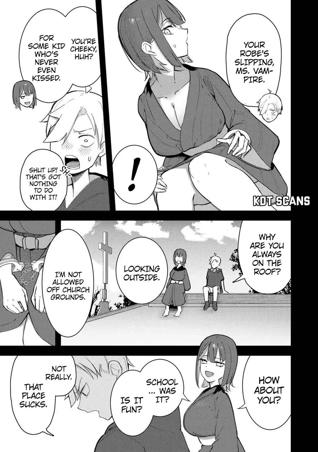Page 8 Chapter 6 Kyuuketsuki-san wa Chitoraretai