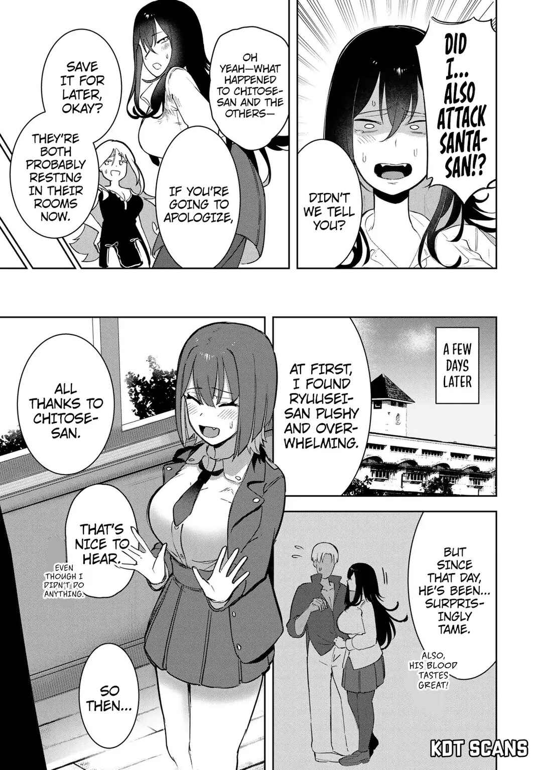 Page 14 Chapter 8 Kyuuketsuki-san wa Chitoraretai