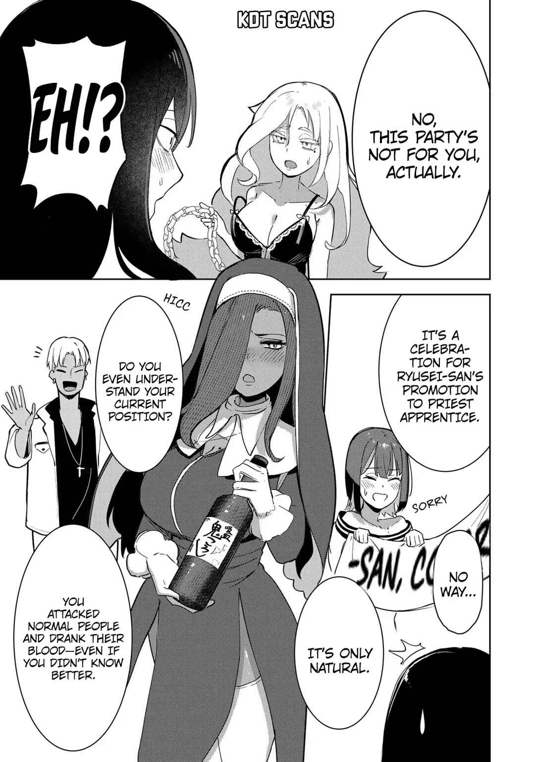 Page 4 Chapter 8 Kyuuketsuki-san wa Chitoraretai
