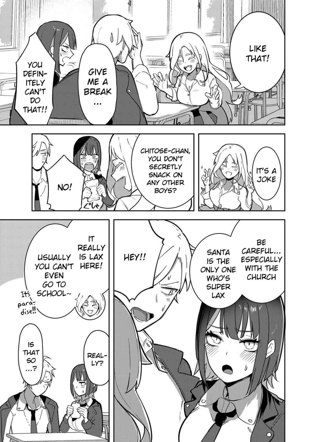 Page 13 Chapter 2 Kyuuketsuki-san wa Chitoraretai