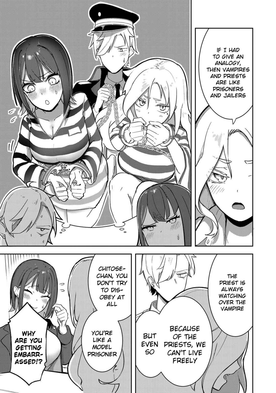 Page 15 Chapter 2 Kyuuketsuki-san wa Chitoraretai