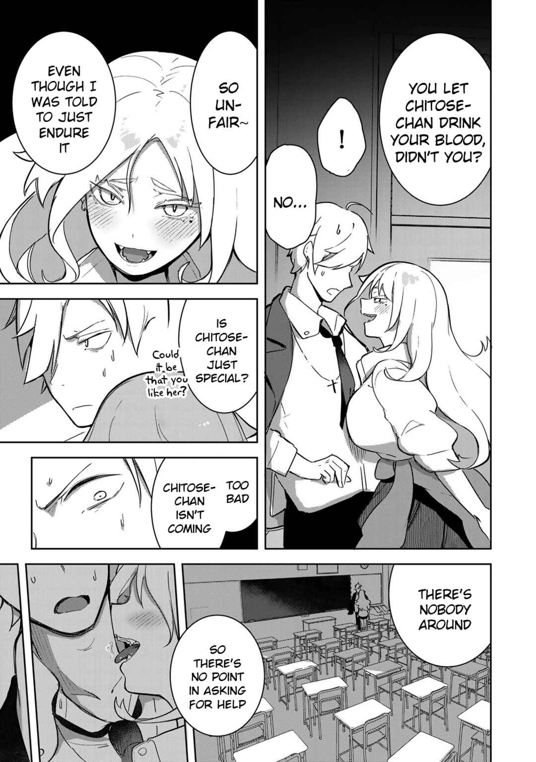 Page 23 Chapter 2 Kyuuketsuki-san wa Chitoraretai