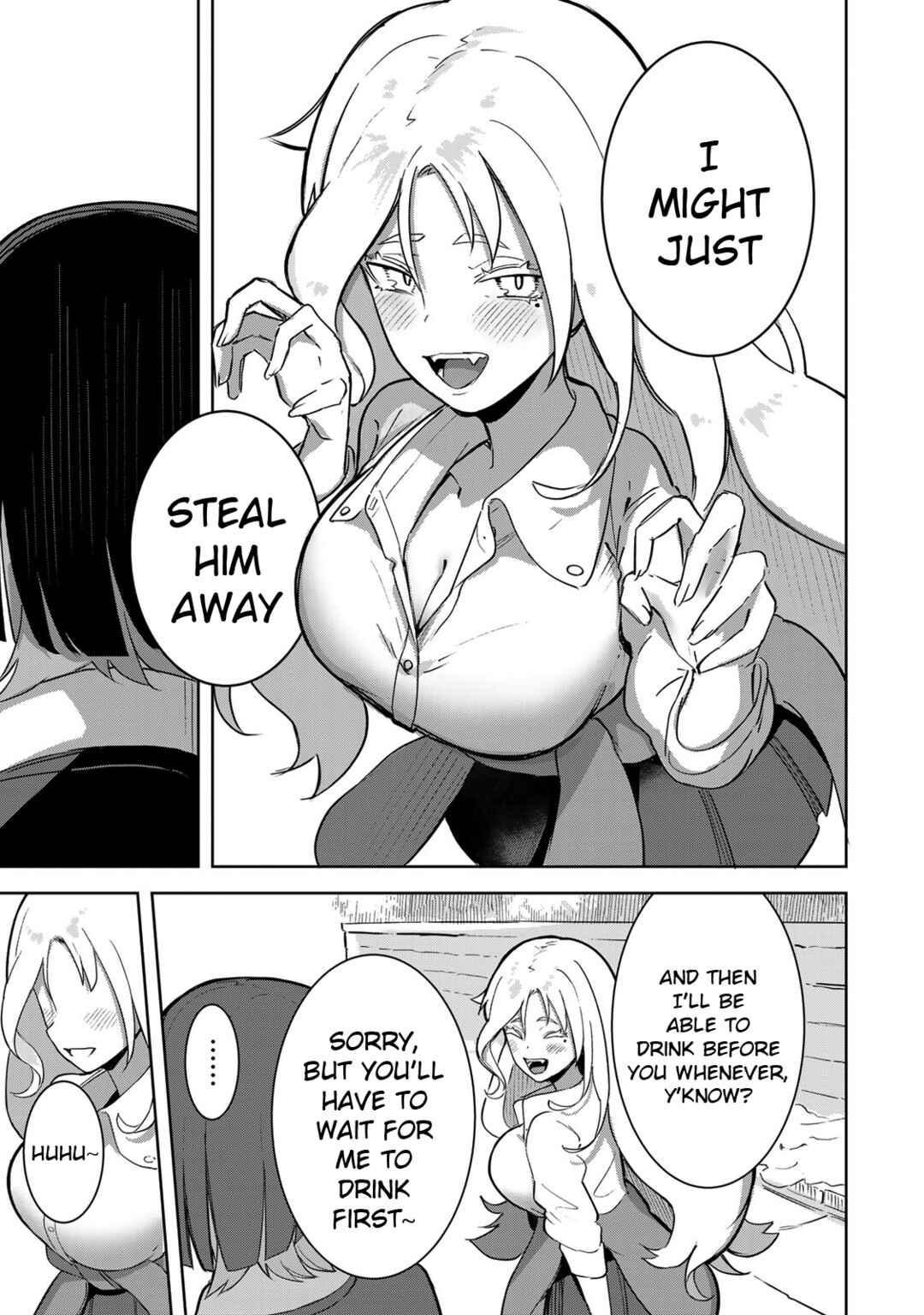 Page 35 Chapter 2 Kyuuketsuki-san wa Chitoraretai