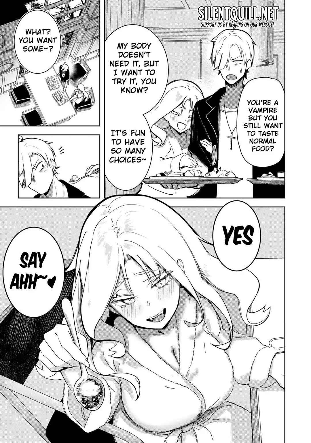 Page 6 Chapter 18 Kyuuketsuki-san wa Chitoraretai