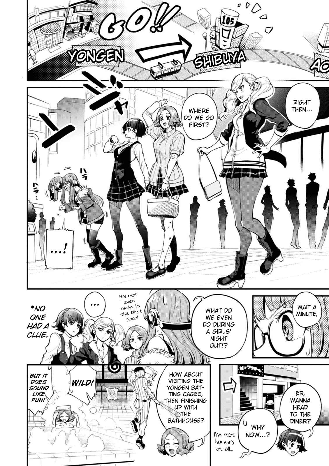 Page 4 Chapter 2 Persona 5 the Animation: Dengeki Comic Anthology