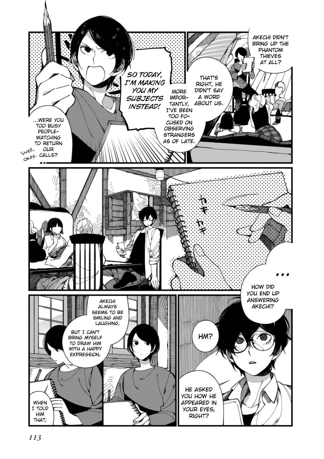 Page 5 Chapter 12 Persona 5 the Animation: Dengeki Comic Anthology