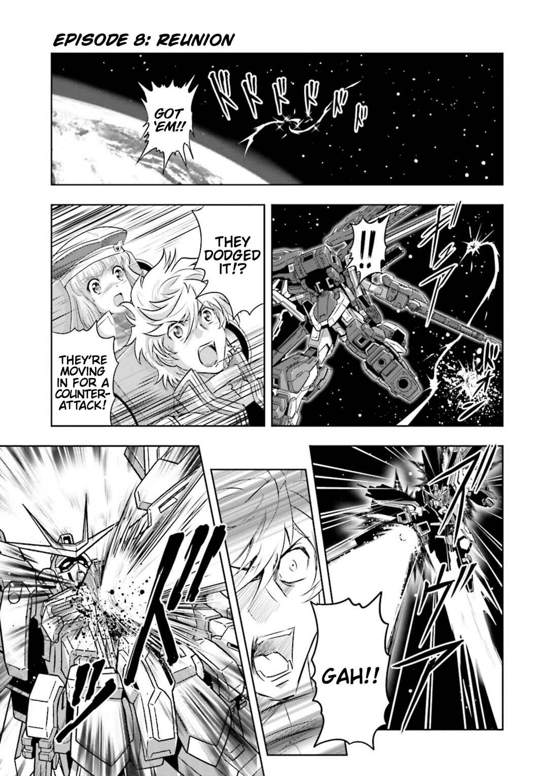Page 1 Chapter 8 GUNDAM EXA VS