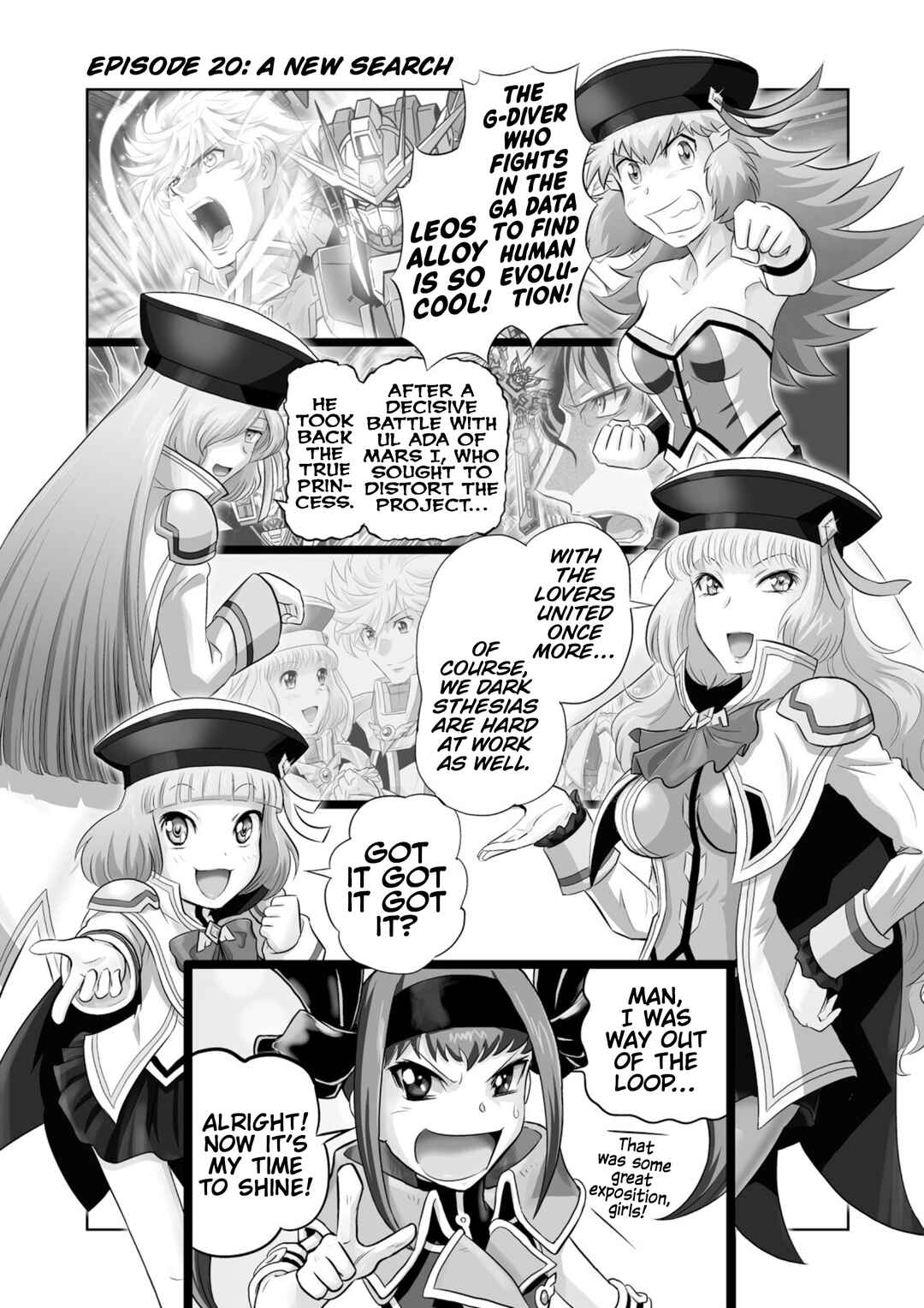 Page 1 Chapter 20 GUNDAM EXA VS