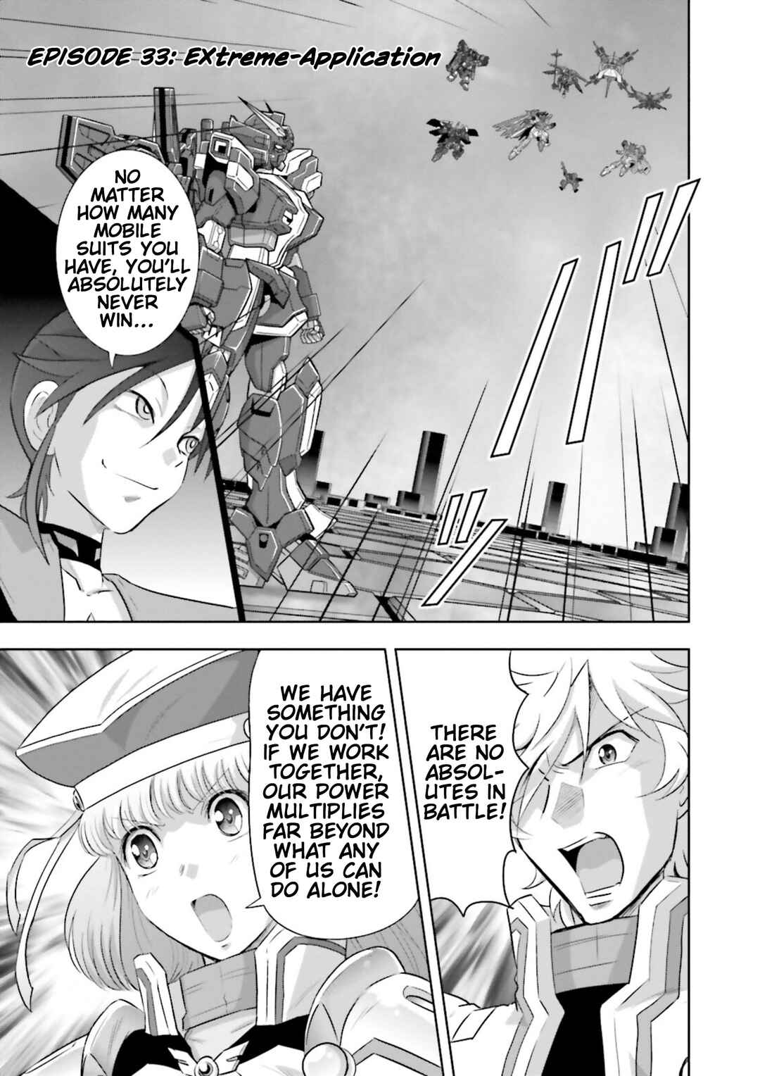 Page 1 Chapter 33 GUNDAM EXA VS