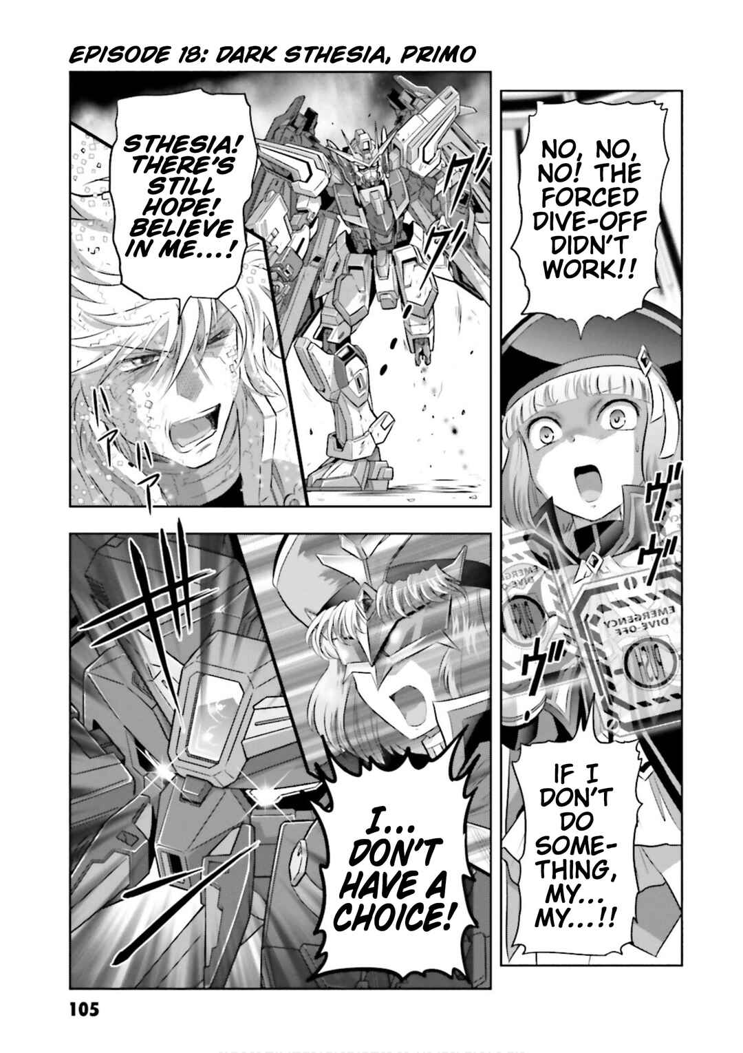 Page 1 Chapter 18 GUNDAM EXA VS