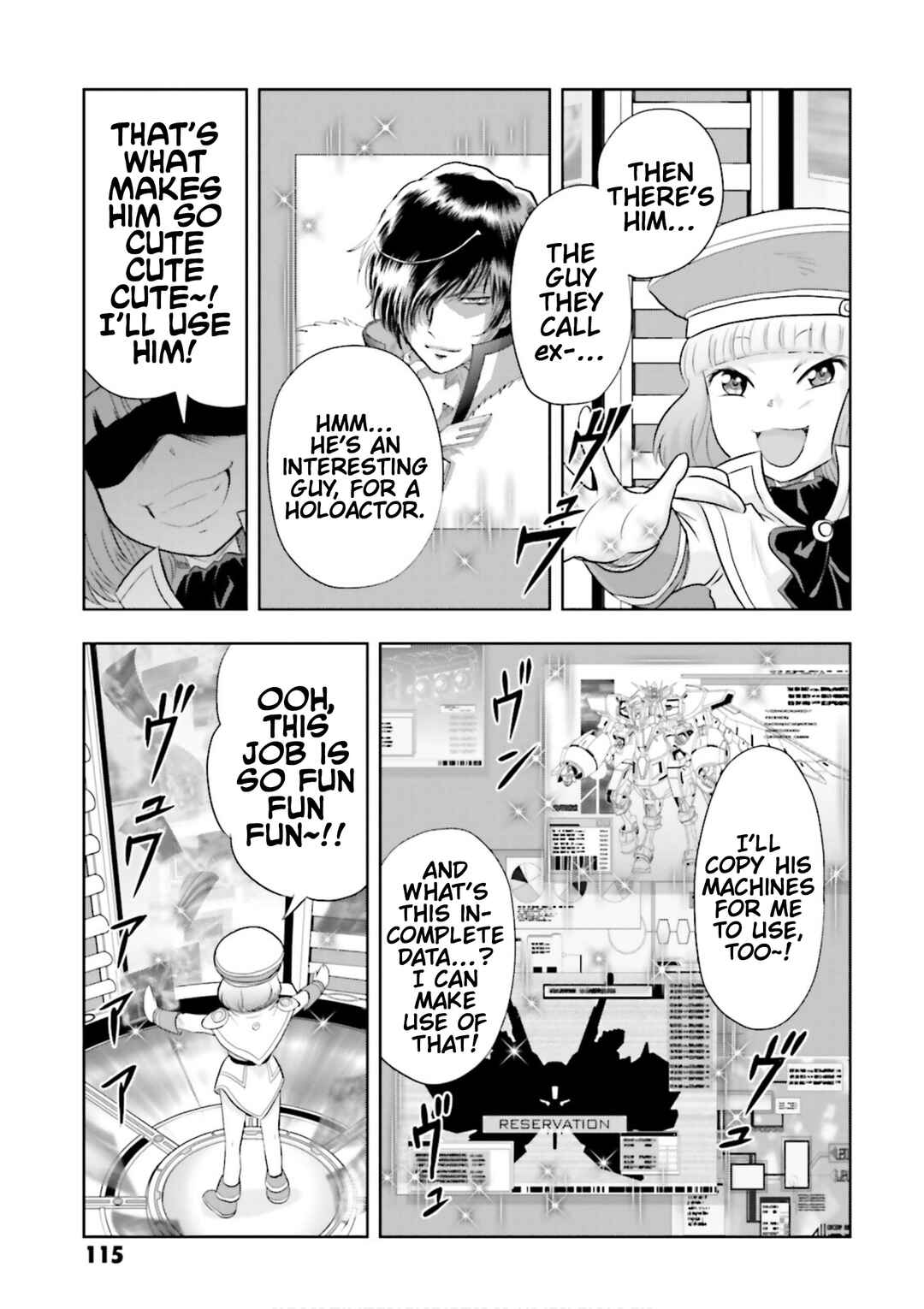 Page 10 Chapter 18 GUNDAM EXA VS