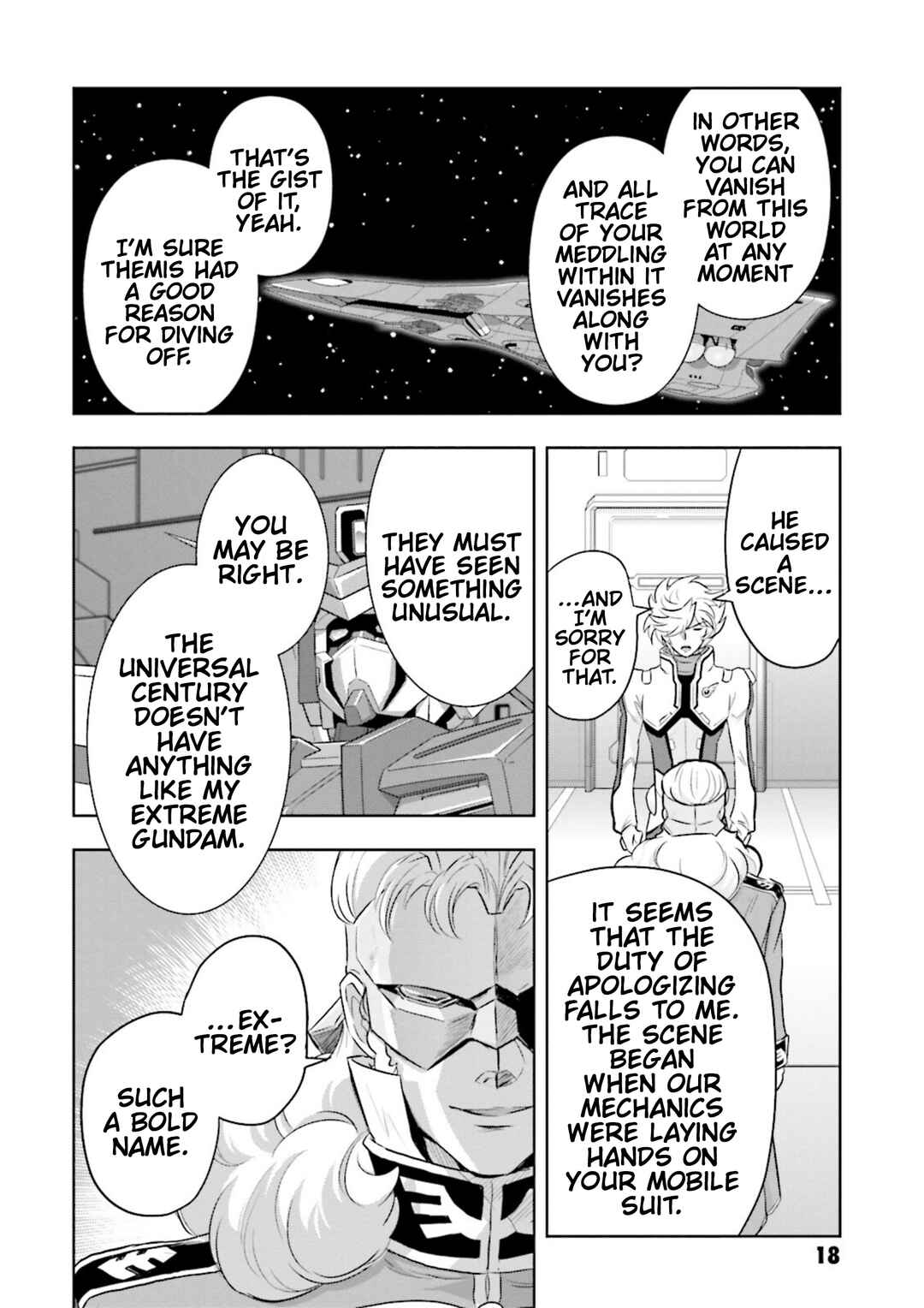 Page 18 Chapter 5 GUNDAM EXA VS