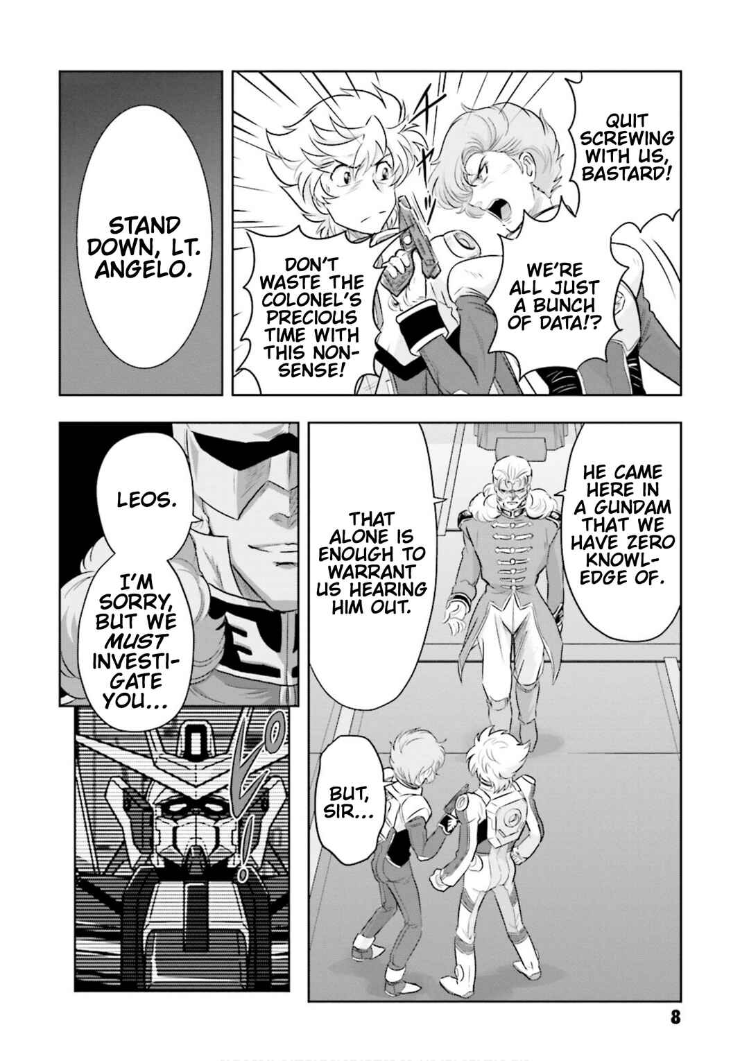 Page 8 Chapter 5 GUNDAM EXA VS