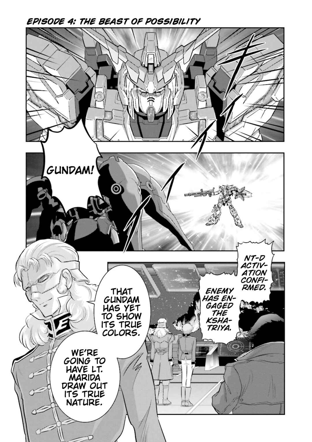 Page 1 Chapter 4 GUNDAM EXA VS