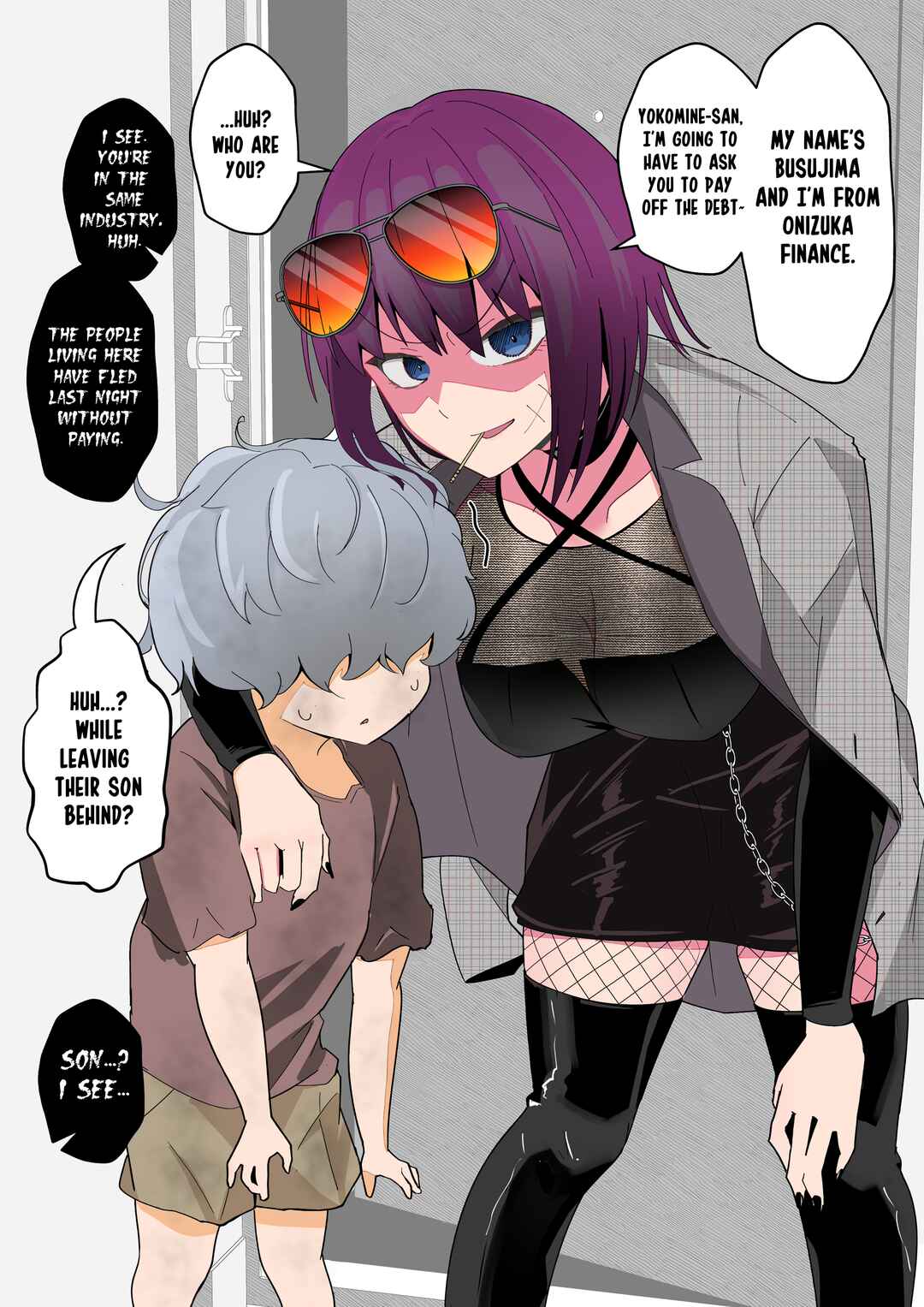 Page 1 Chapter 6 The Debt Collector Whos an Older Girl Takes Care of Me Little by Little