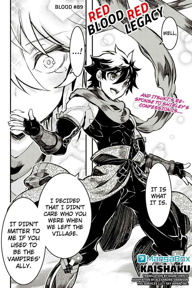 Page 1 Chapter 89 Akaaka Toshita Chi no Monogatari