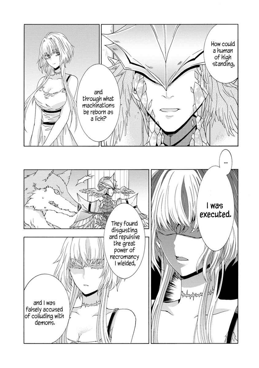 Page 14 Chapter 3 Shiryou Jutsushi nado Kegarawashii to Shokei Sareta node, Mazoku ni Tenshin Itashimasu