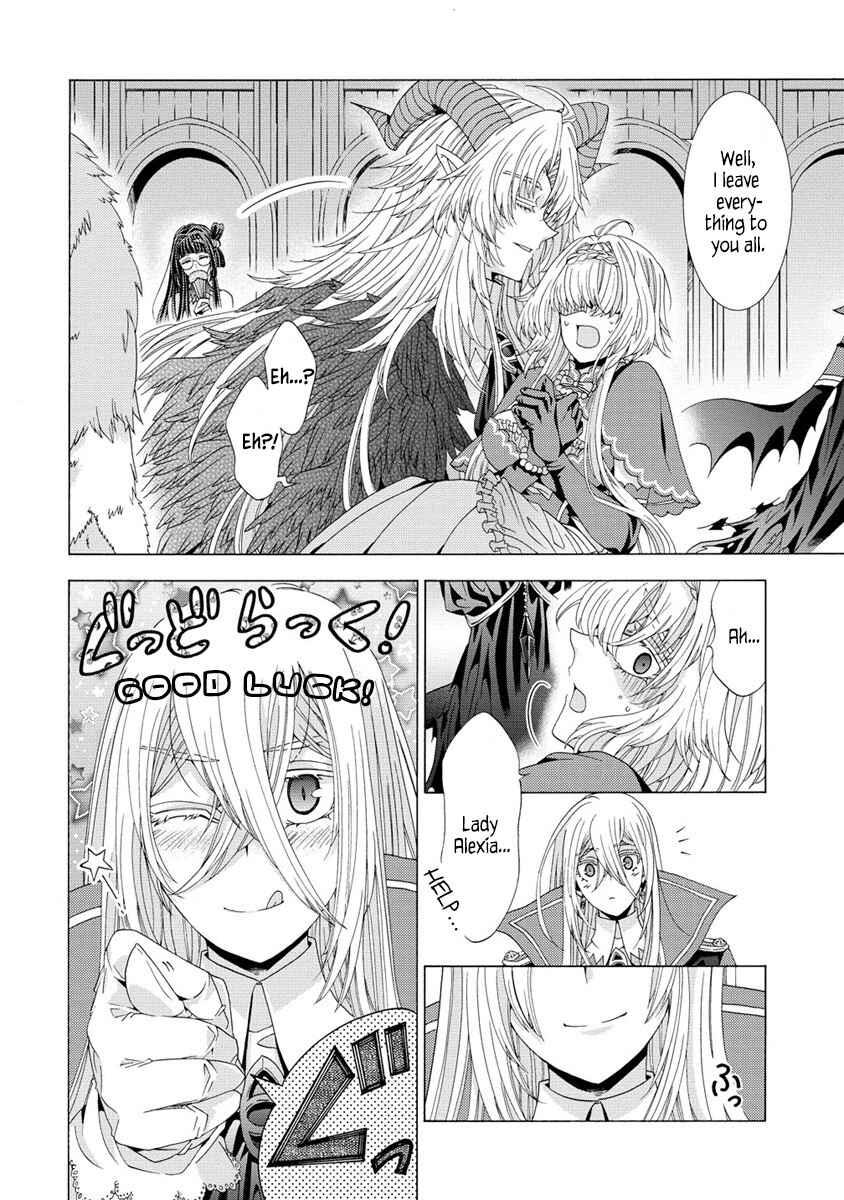 Page 4 Chapter 6.2 Shiryou Jutsushi nado Kegarawashii to Shokei Sareta node, Mazoku ni Tenshin Itashimasu