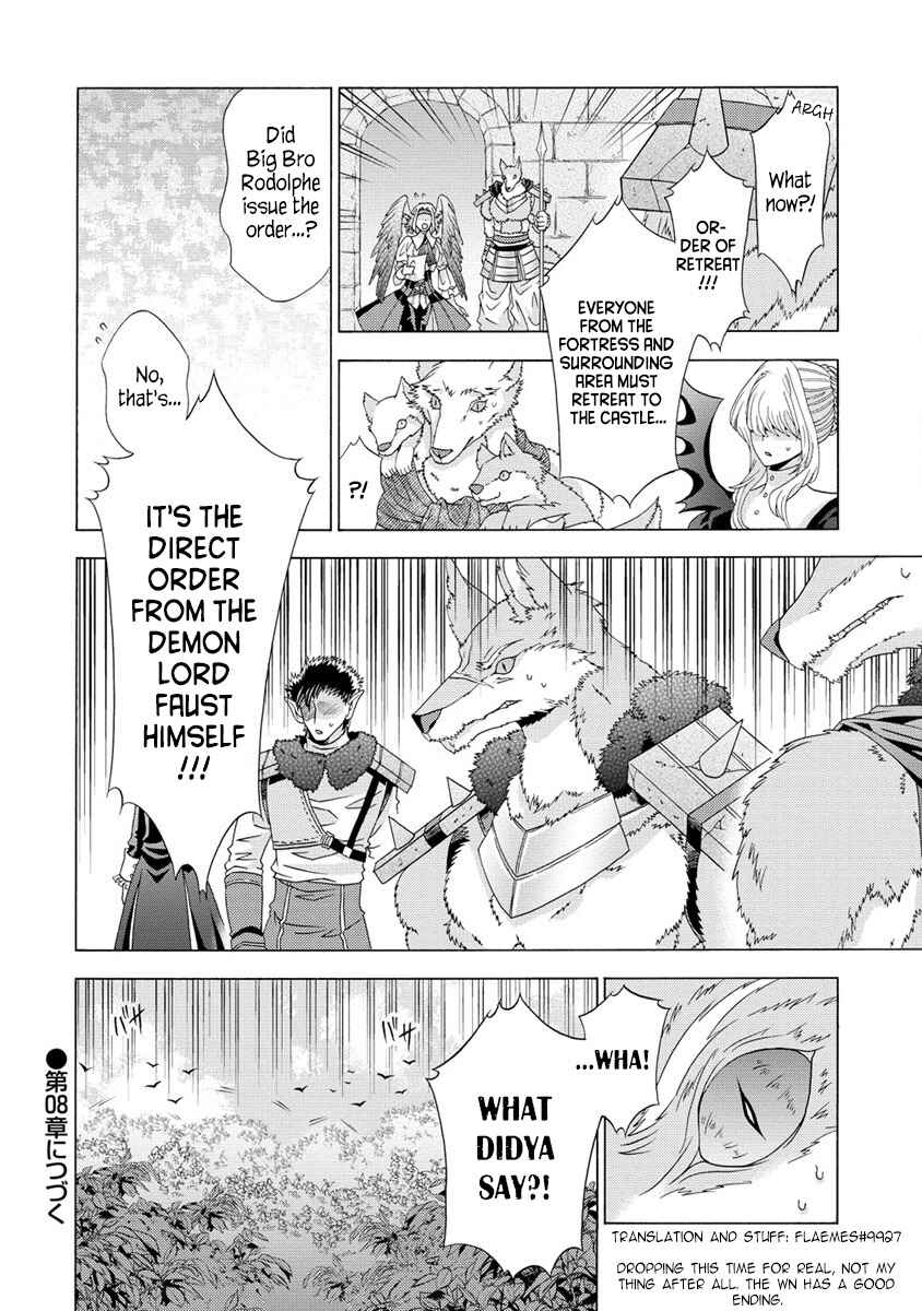 Page 15 Chapter 7.2 Shiryou Jutsushi nado Kegarawashii to Shokei Sareta node, Mazoku ni Tenshin Itashimasu