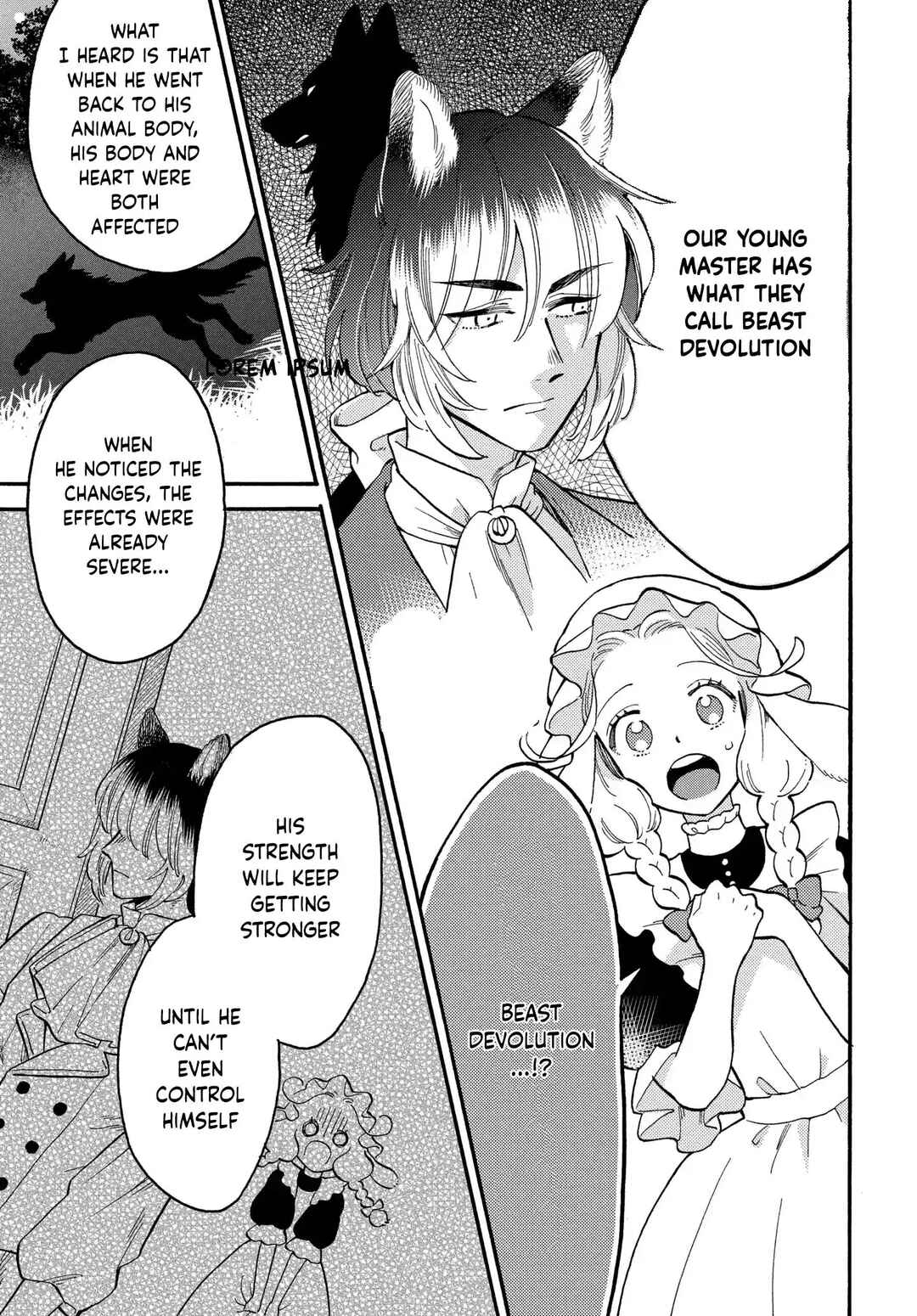 Page 12 Chapter 1 Ookami Shujin to Usagi Maid-chan