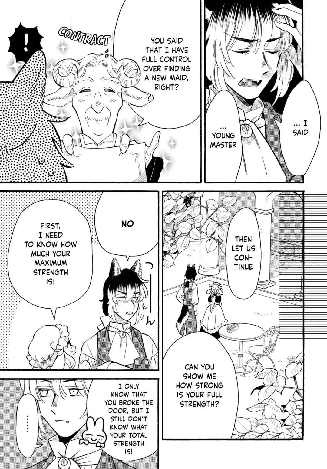 Page 20 Chapter 1 Ookami Shujin to Usagi Maid-chan