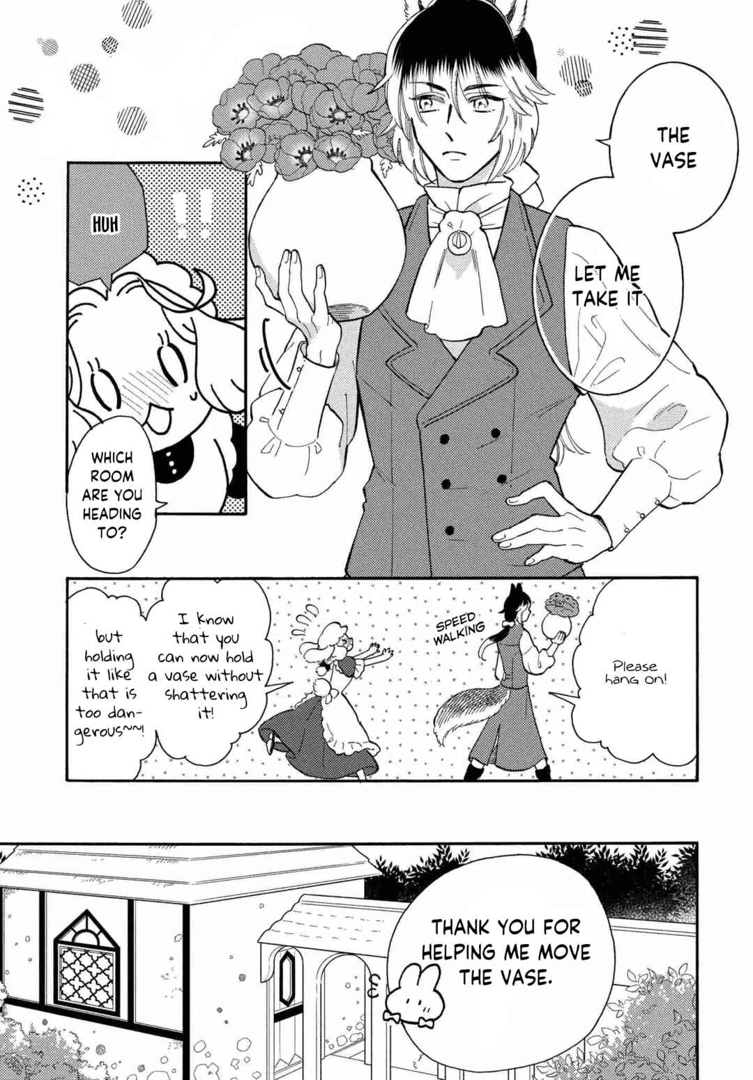 Page 13 Chapter 7 Ookami Shujin to Usagi Maid-chan