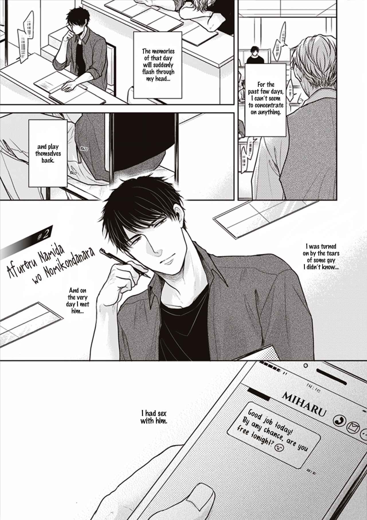 Page 1 Chapter 2 Afureru Namida o Nomikondanara