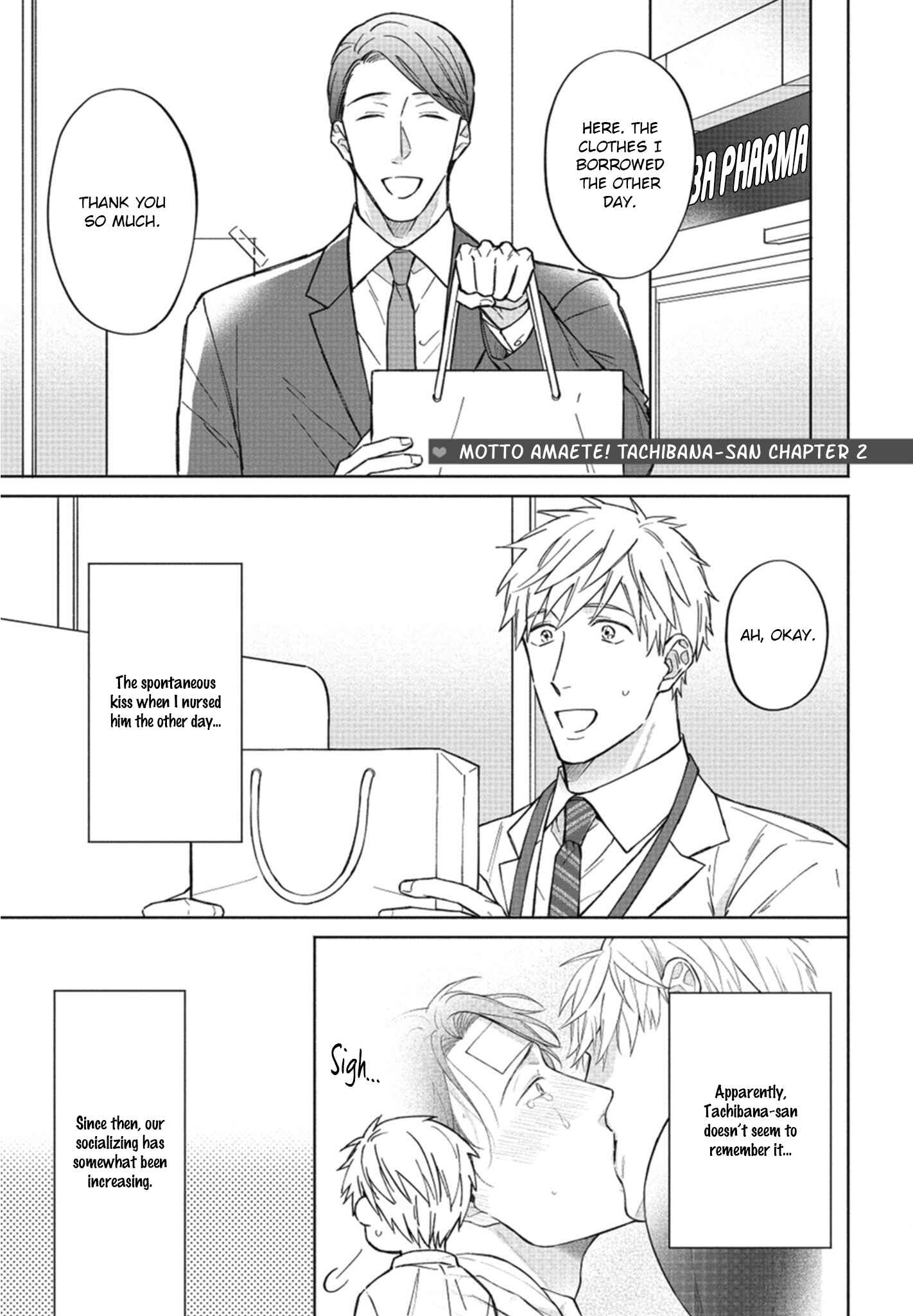 Page 4 Chapter 2 Motto Amaete! Tachibana-san