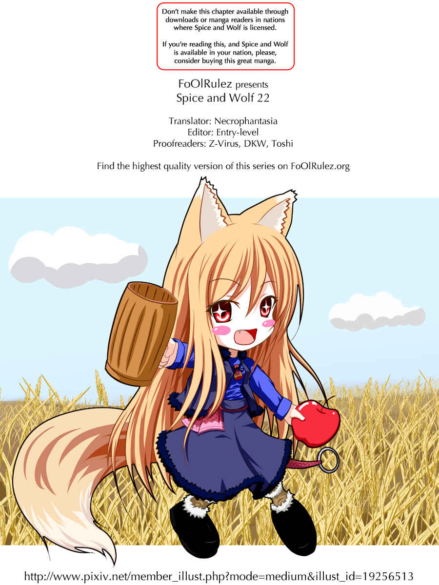 Page 1 Chapter 22 Spice and Wolf