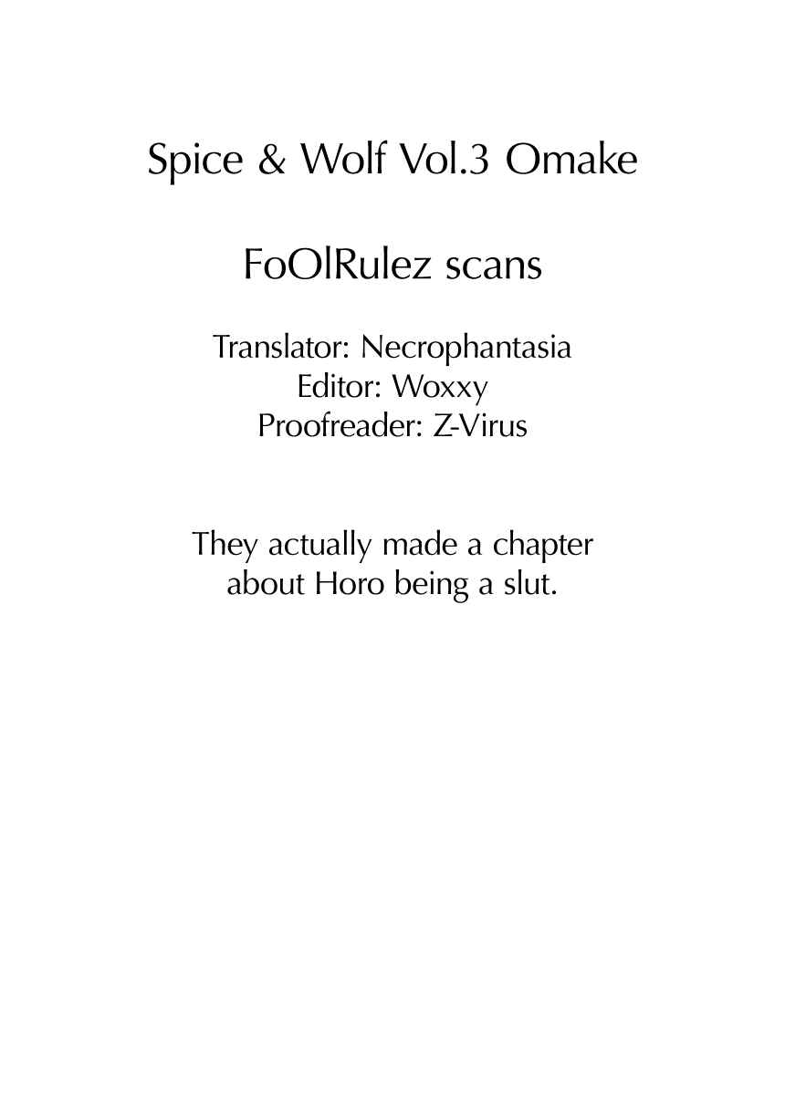 Page 7 Chapter 18.1 Spice and Wolf