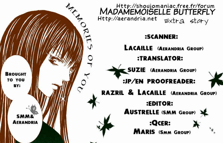 Page 1 Chapter 5 Mademoiselle Butterfly