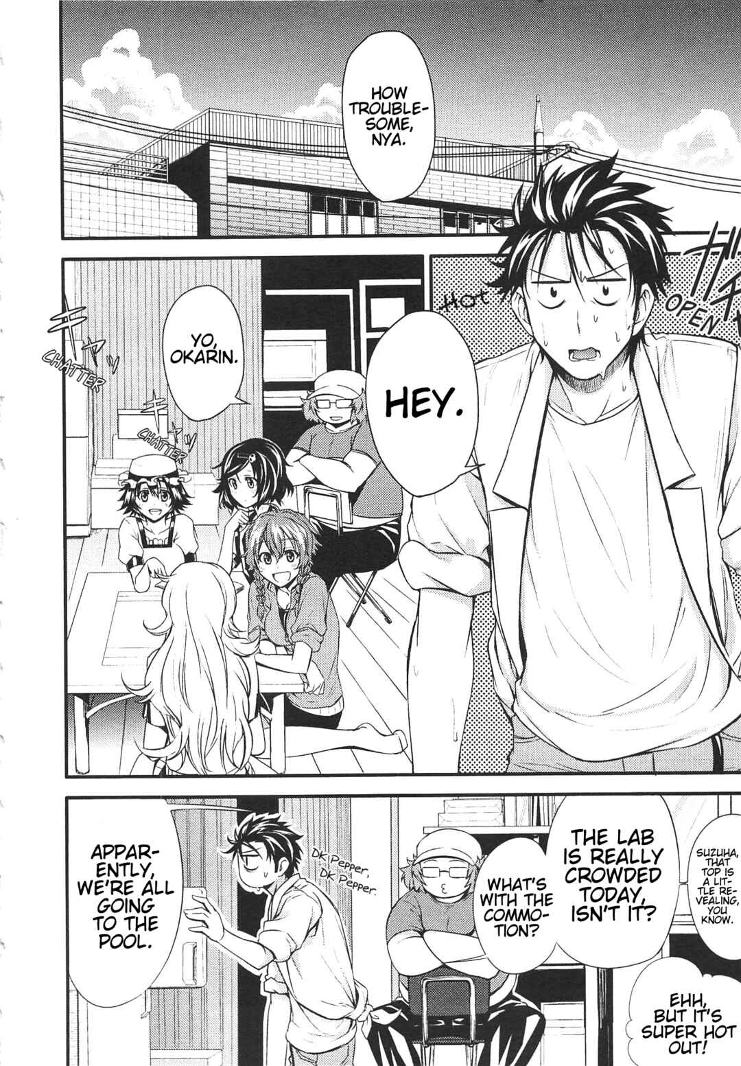 Page 2 Chapter 3 Steins;Gate - Hiyoku Renri + Nyan² Crisis ☆