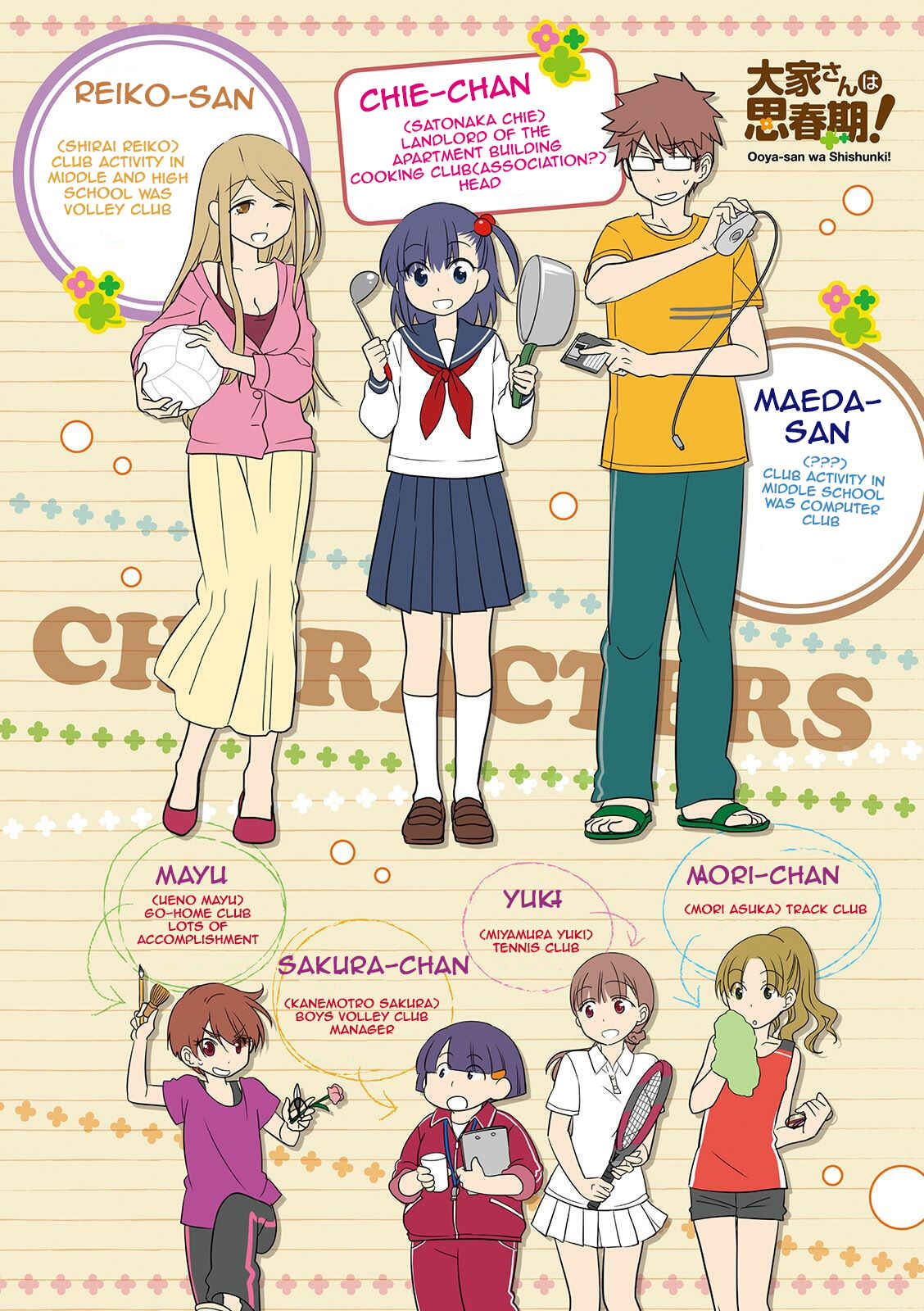 Page 4 Chapter 15 Ooya-san wa Shishunki!