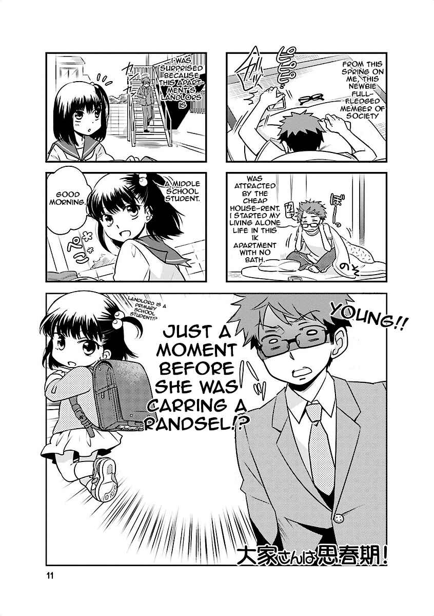 Page 1 Chapter 2 Ooya-san wa Shishunki!
