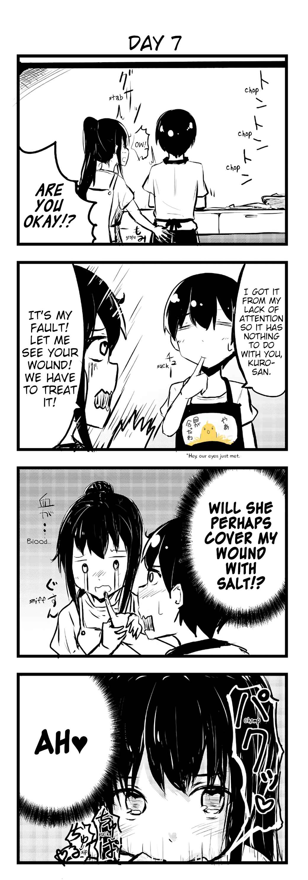 Page 1 Chapter 7 A Story About Wanting to Commit Suicide, but Its Scary so I Find a Yandere Girl to Kill Me, but After 100 days, I Somehow Got ○○