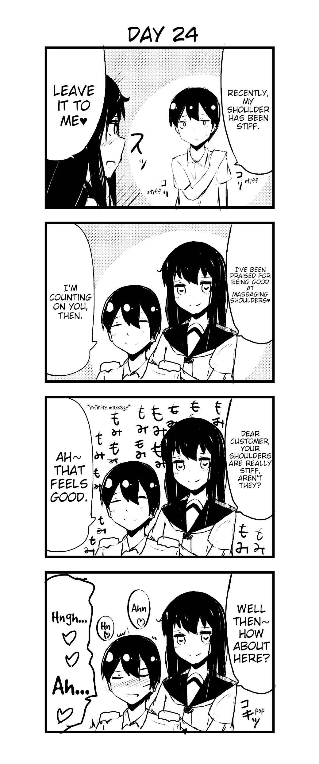 Page 1 Chapter 24 A Story About Wanting to Commit Suicide, but Its Scary so I Find a Yandere Girl to Kill Me, but After 100 days, I Somehow Got ○○