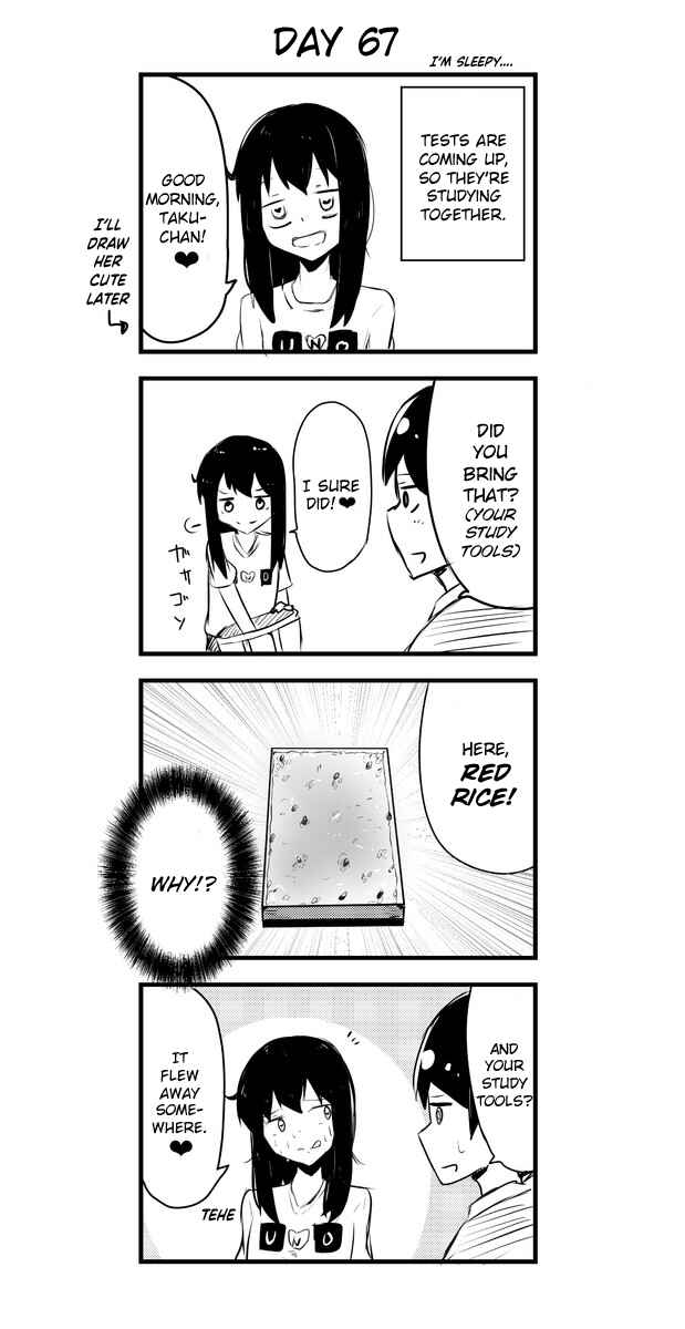 Page 1 Chapter 67 A Story About Wanting to Commit Suicide, but Its Scary so I Find a Yandere Girl to Kill Me, but After 100 days, I Somehow Got ○○