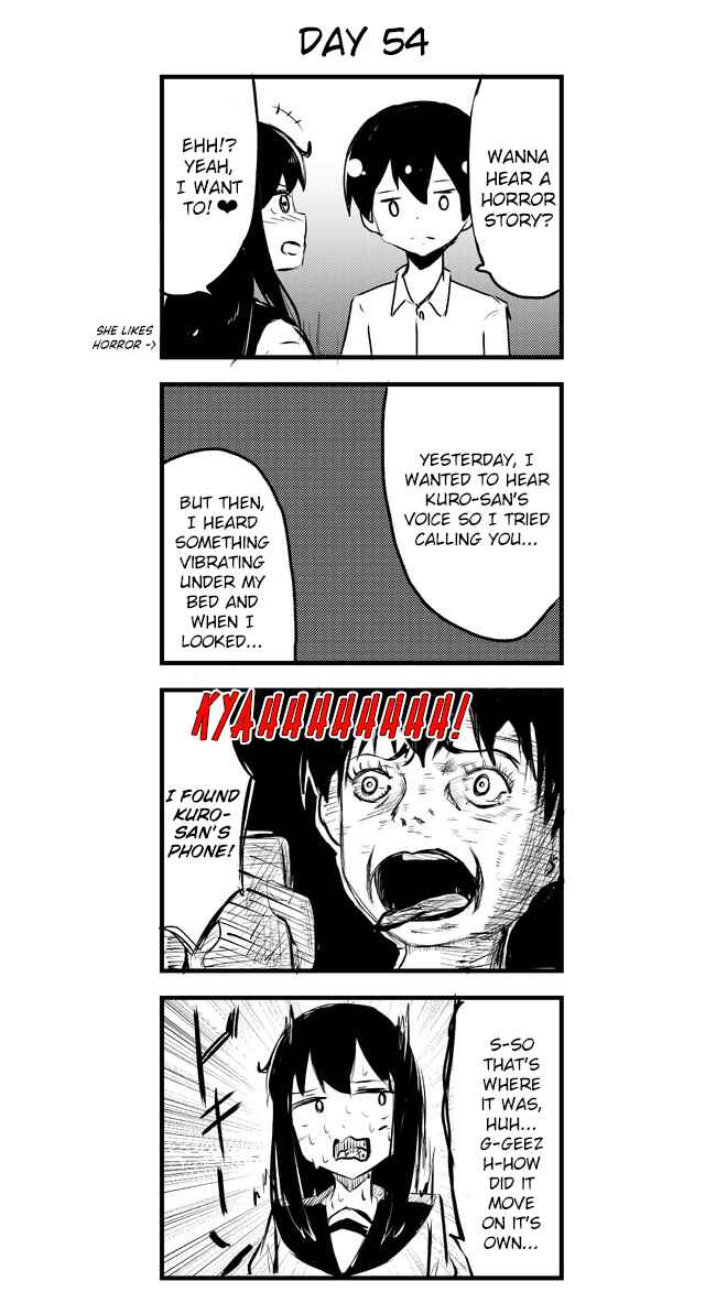 Page 1 Chapter 54 A Story About Wanting to Commit Suicide, but Its Scary so I Find a Yandere Girl to Kill Me, but After 100 days, I Somehow Got ○○