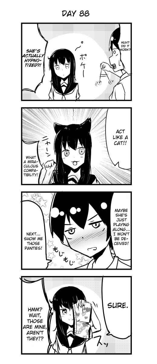 Page 1 Chapter 88 A Story About Wanting to Commit Suicide, but Its Scary so I Find a Yandere Girl to Kill Me, but After 100 days, I Somehow Got ○○
