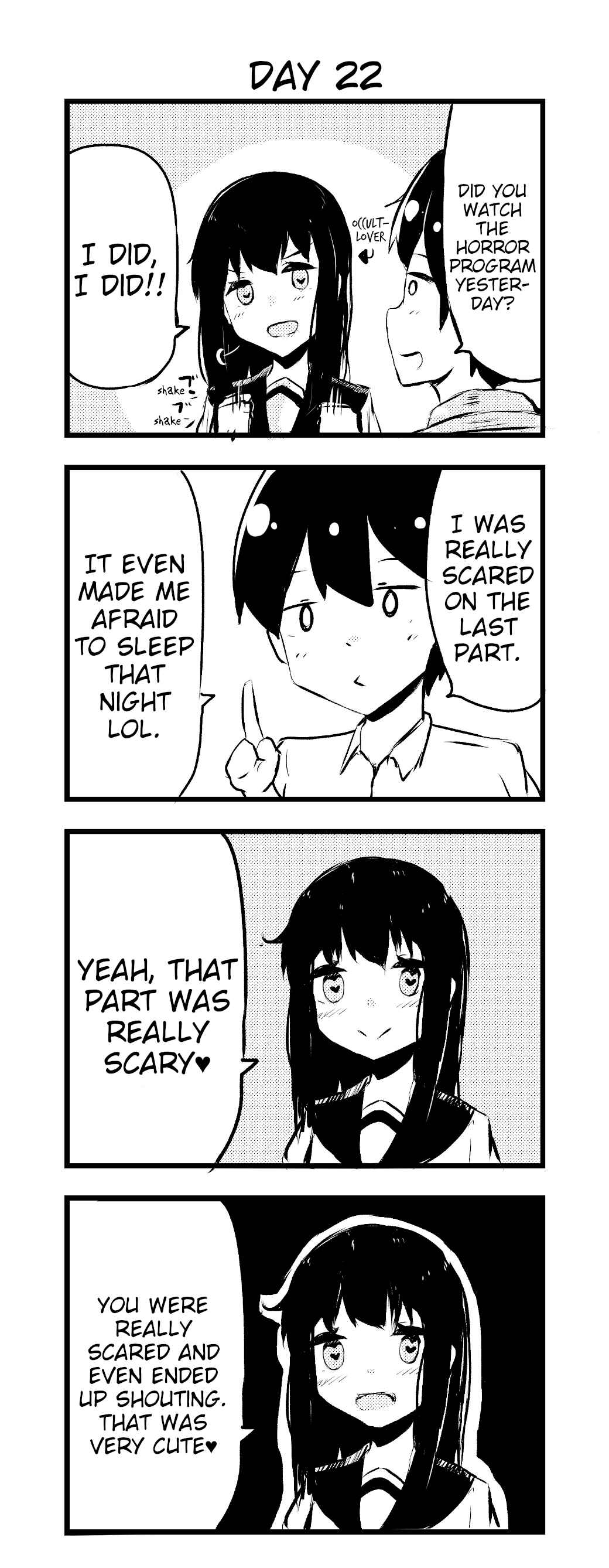 Page 1 Chapter 22 A Story About Wanting to Commit Suicide, but Its Scary so I Find a Yandere Girl to Kill Me, but After 100 days, I Somehow Got ○○