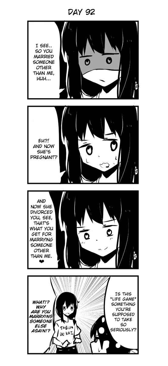 Page 1 Chapter 92 A Story About Wanting to Commit Suicide, but Its Scary so I Find a Yandere Girl to Kill Me, but After 100 days, I Somehow Got ○○