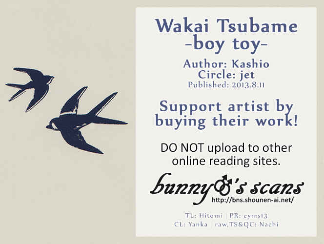 Page 3 Chapter Unknown_8710 Wakai Tsubame - Boy Toy