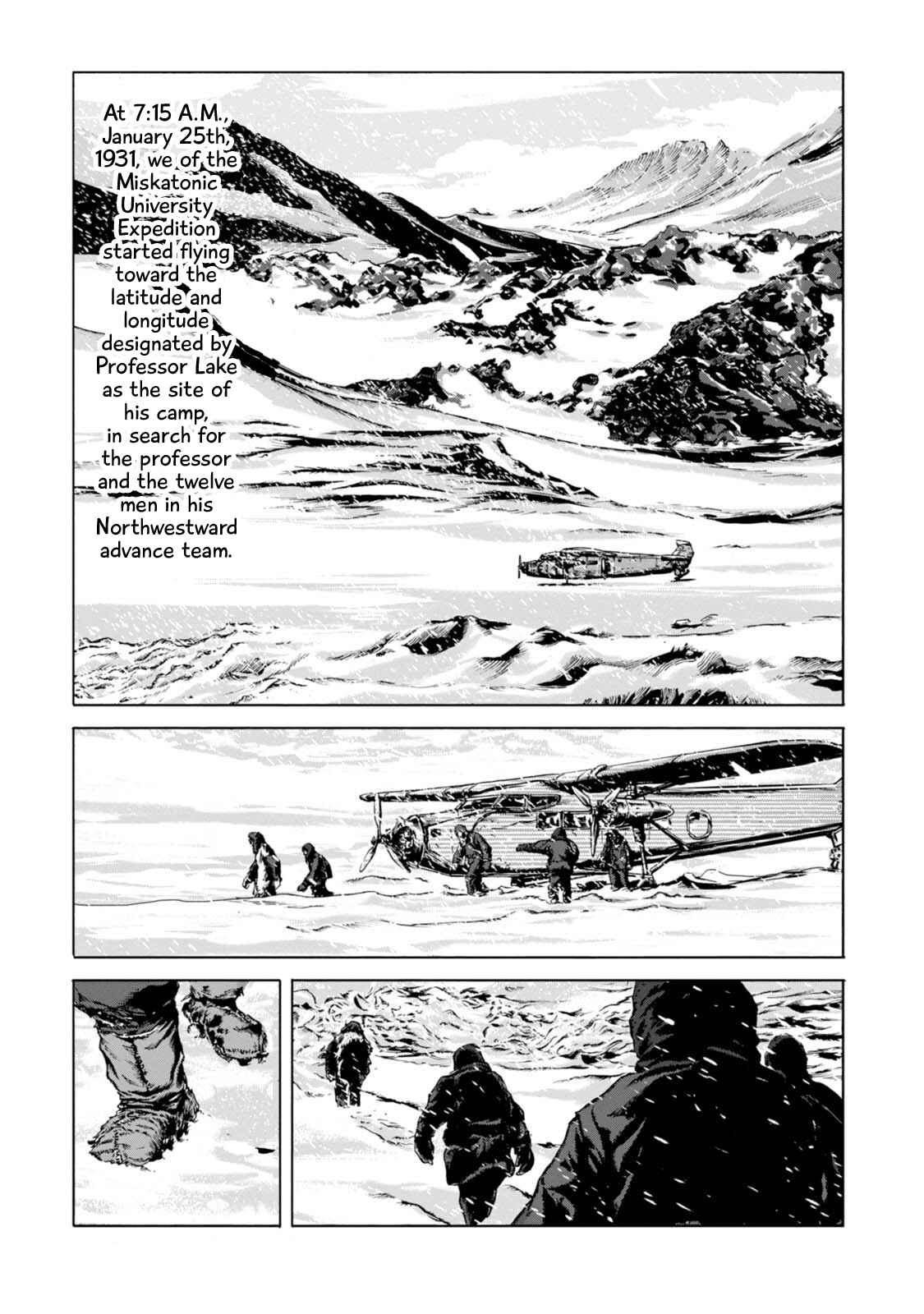Page 11 Chapter 0 H.P. Lovecrafts At the Mountains of Madness