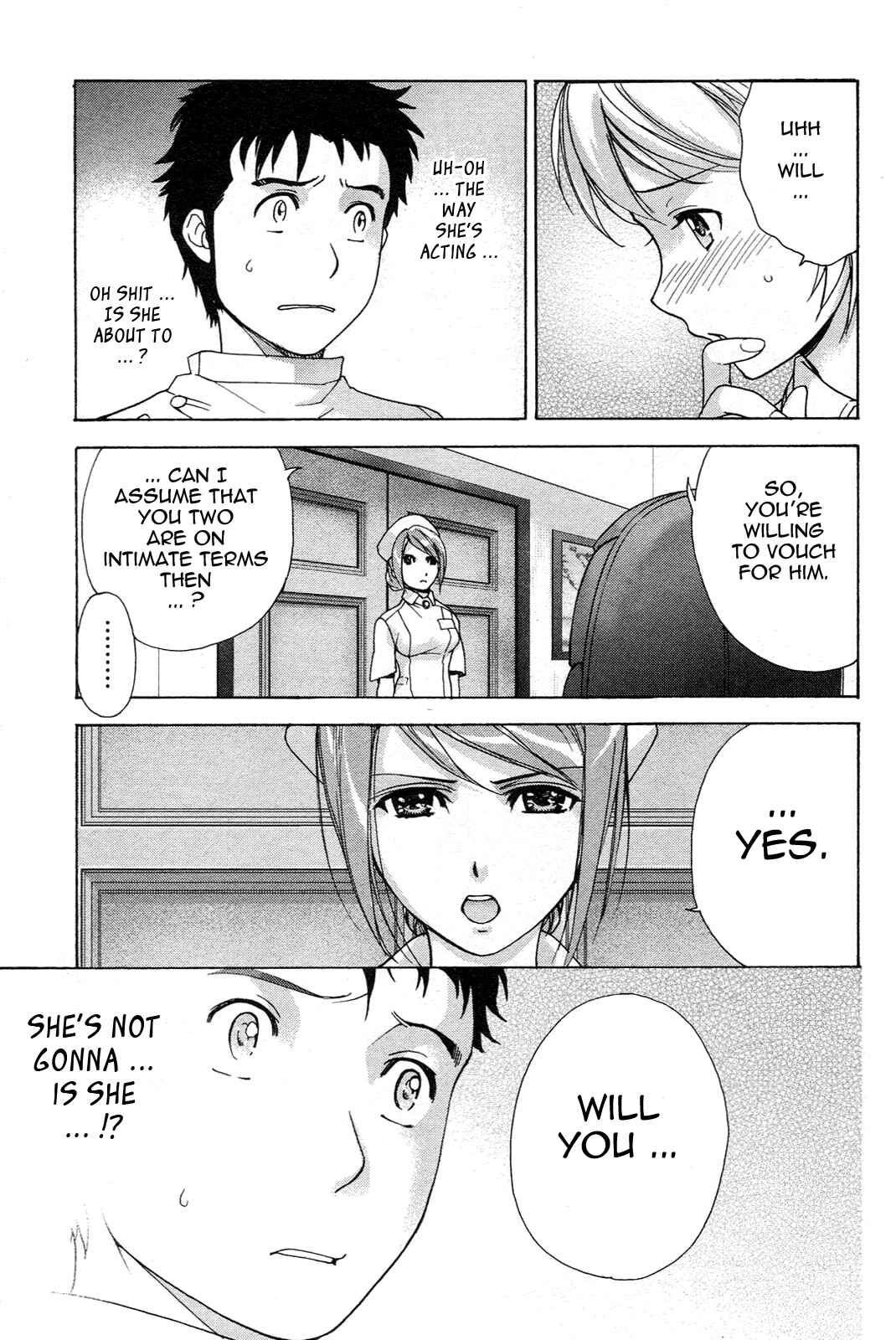 Page 23 Chapter 8 Nurse wo Kanojo ni Suru Houhou
