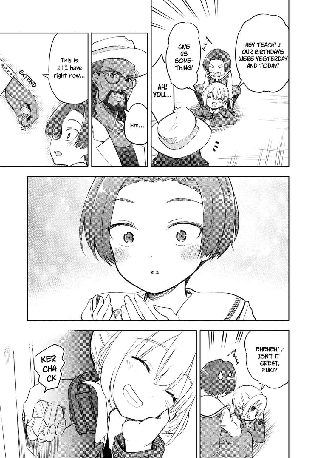 Page 11 Chapter 5 Lycoris Recoil Koushiki Comic Anthology: React